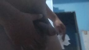 Hot sweat drips, tired but aroused