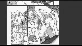 Busty Anime Babe Takes Huge Dick Hard in Hot Bedtime Fuck Fest