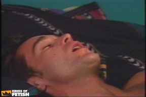 Horny Guy Eats His Partner Tight Asshole and Rides His Big Cock on the Bed