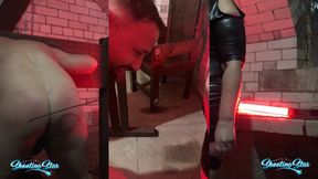 Pegging Mr Porkpie in the Dungeon (portrait View - Best 4 Phone