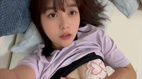 【女子大生の覚えたて自慰行為の一部始終】こんな風にオナニーするんだ...気持ちいい