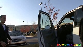 Isaac Gets His First Taste of Black Dick: Interracial Threesome Pounding