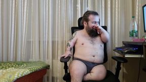 Midget in Panties Shows Himself
