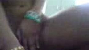 Pretty lusty Indian girlfriend riding me to learn the pleasures of sex