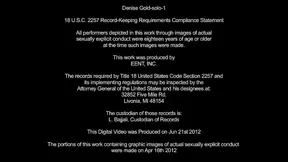 Denise gives a mind-blowing blowjob