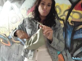 Public Agent - That babe said me that I make her moist cunt VERY PLEASED