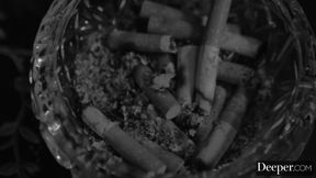 Maitland and Violet share BBC in intense threesome