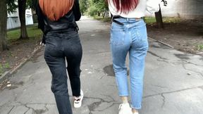 Outdoor POV Femdom Over A Random Stranger (You) And Jeans Fetish (WMV HD 720p)