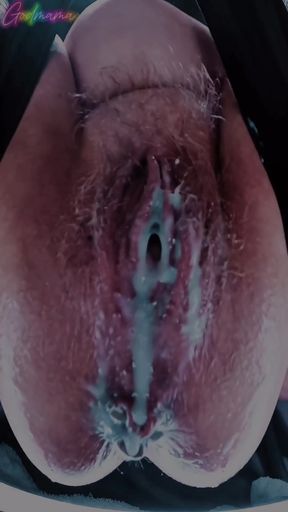 Huge Hairy Finger Fuck