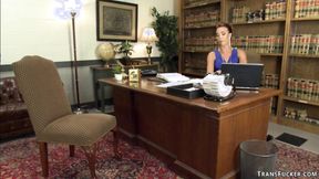 ”Trans lawyer rims & anal fucks MILF”