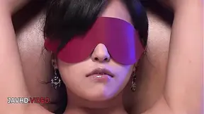 Japanese SEASONED BEAUTY Eririka Katagiri gets wild in a homemade Japanese bondage scene