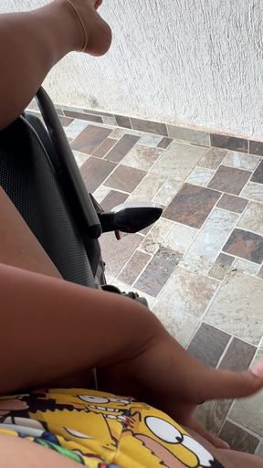 I'm Completely Obsessed with Masturbating in Front of My New Neighbors.