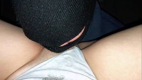 Teen girl gets her pussy licked and sucked in hot car POV