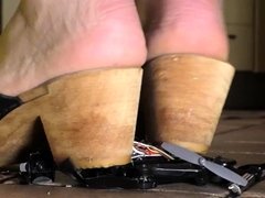 Mix of Foot Fetish clips from Amateur Trampling