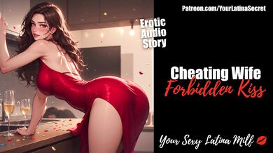 Cheating Wife’s Forbidden Kiss on New Year's Eve - Erotic Audio Preview - Full Audio on Patreon