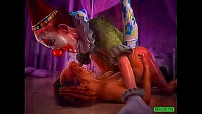 Hidden Beneath Bed by Sinister Clowns – Forbidden Lust Awakens