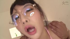 393otim-122 Bukkake On Leaking Glasses Koharu