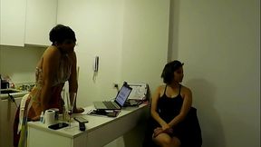 con mi hermanastra nos cojimos a su hijastro