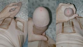 scar fetish - second post surgery masturbation with bandages