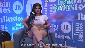 Natural BIG TITS MILF Antonella Jones fucks a BBC in a HOT PODCAST