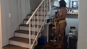 estava trabalhando venho me mostrar seus novos biquinis e acabou ganhando rola na buceta