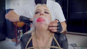 Luna - Babysitter Tied Up Heavily and Massively Gagged WMV