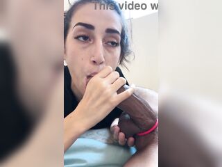mother I'd like to fuck sucks on giant BBC