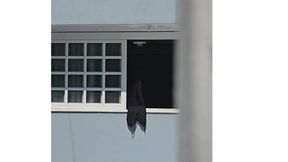 Hidden Window Peep Curvy Blonde Fingers Herself Thinking She Alone