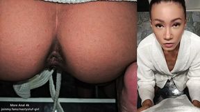 Stepmom&#x2019;s Anal&#x1F44C; G-spot Spasms, Asks for Deep Penetration and Cum-fill
