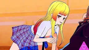 Marin Shows Off Her Style Before Heating Things Up in Steamy Hentai Action