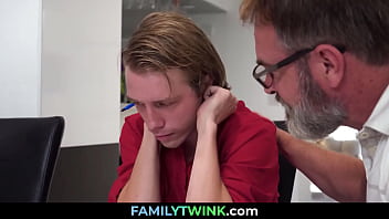 FamilyTwink.com ⏩ Nervous Boy Corrupted by his Muscular Step Father | Skylar Hill, Kristofer Weston