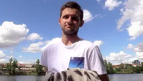 Czech Hunter ~ Horny Amateur Guy Rides Wild in Intense POV Action