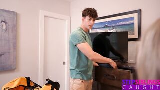 Cock Thirsty Stepsis Thea Summers, "The only thing between us are these Clothes"