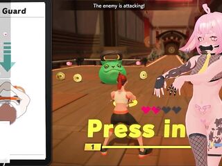 Banging a Bunny Angel During Her Workout [VTuber]