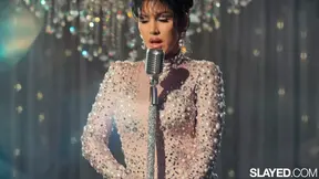 Vicki & April get paid to gangbang Vanna's hot anal hole