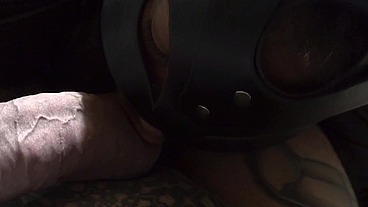 The Kinky Queen of Blowjobs “Dark Dea" suck a huge white Cock and swallow a lot of Cum