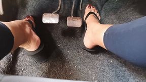 I spend so much time flat out accelerating my car with my flip-flops (3)