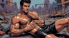 Hot Men Outdoors Animation