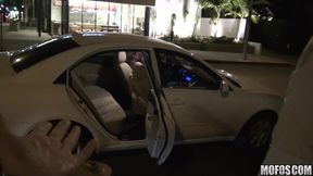 Real Slut Party - Blonde Nicole & Danica Get Picked up for a Messy Outdoors 3some & Facial After a Wild Car Ride