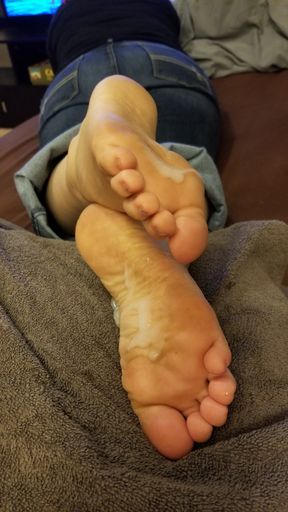 "Brandi's Toes and Soles Need Cum"- Full Video