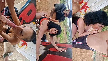 Chapter 23, live with Vampirosa, Emmita Smail. A Colombian and Italian with two big cocks fuck them hard anally, vaginally, and mouth-to-mouth deepthroat.