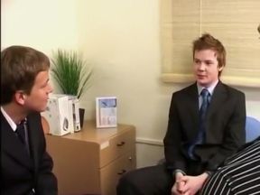 British Office Boys Barebacking