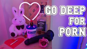 Bratty porn-mommy makes you go deeper