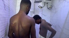 it was a house party and we ended up fucking in the bathroom away from other friends