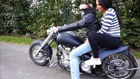 German Slut Zara Mendez Gets Fucked Hard in Garage by Biker