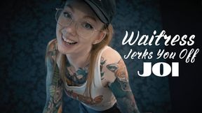 Waitress Jerks you off JOI