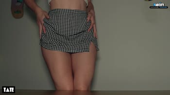 Arden Tate's Sultry Solo - Spreading Her Perfect Ass with Monster Dildo