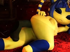 Ankha is a showoff