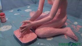 Marshmallow cream -strawberry-
