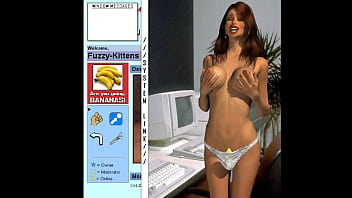 Up the wazoo - Found this game where you mess a office lady and it is something with very old style type internet